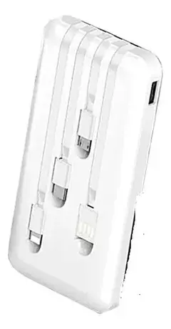 Cargador Portatil 4 Salidas Power Bank 10000mah Linterna - tienda online