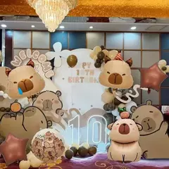 x5u Capybara Globos Decoración Fiesta (al priv para elegir modelo) - comprar online