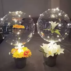 Globo Burbuja Transparente 40cm x10u