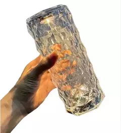 Lampara velador led luz multicolor cristal tubo con sensor tactil - M-GIGANTE