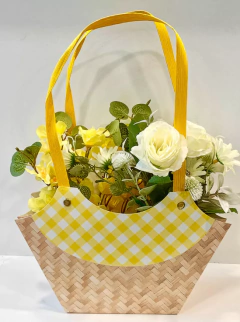 Imagen de Caja De Canasto Para Flores Xu 13x12x8cm