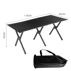 Imagen de Mesa Plegable Portátil De Aleación De Aluminio 120x60cm