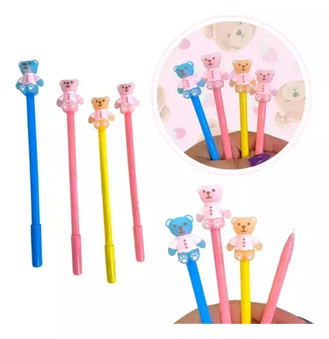 Lapiceras Personajes X 12 Unidades Surtidos Varios Colores - M-GIGANTE