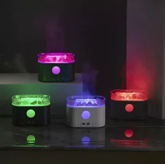 Difusor Lampara con Piedras y USB Luces Varias 10017 - M-GIGANTE
