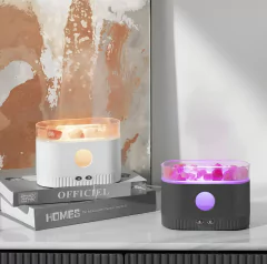 Difusor Lampara con Piedras y USB Luces Varias 10017
