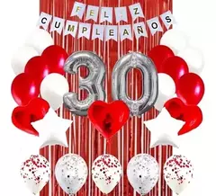 Sete de globos River Plate CARP X33pzs