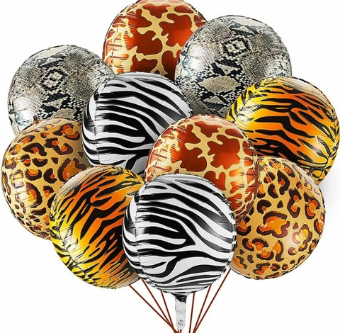 x5u 18" Globos orbz redondo Animal Print 55cm - comprar online