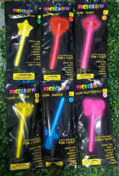 Varas con formas Neon