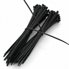 Imagen de Precintos Pvc Nylon Plasticos Varias Medidas Color Blanco y Negro x100u
