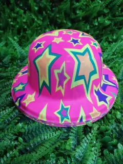 Sombrero Gorro Bombín Neón Para Fiestas x unidad en internet