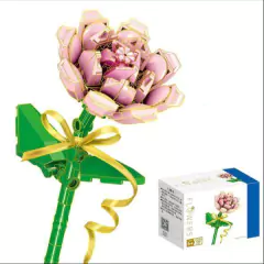 Bloques de Construcción de Flores Piezas Legos Para Armar
