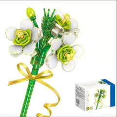 Imagen de Bloques de Construcción de Flores Piezas Legos Para Armar
