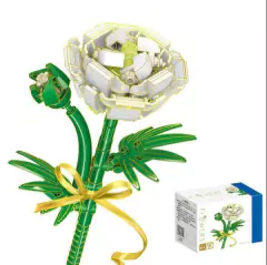 Bloques de Construcción de Flores Piezas Legos Para Armar - comprar online
