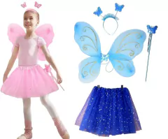 Set Mariposa 4 piezas Tutu + Vincha + Alas + Varita - tienda online