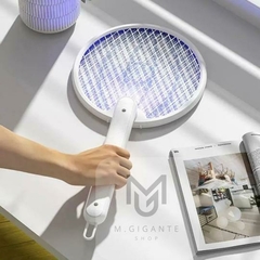 Raqueta Eléctrica Mata Mosquito (Insectos) Con Luz, Carga USB - comprar online