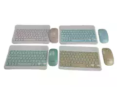 KIT DE TECLADO +MOUSE COLOR PASTEL AS-110