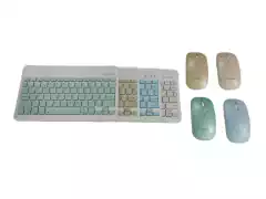 KIT DE TECLADO +MOUSE COLOR PASTEL AS-110 - comprar online