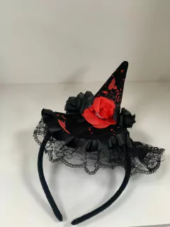Vinchas Halloween Calavera Rosa Sangre De Cotillon - tienda online