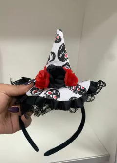 Vinchas Halloween Calavera Rosa Sangre De Cotillon - comprar online