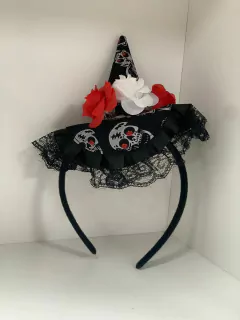 Vinchas Halloween Calavera Rosa Sangre De Cotillon en internet