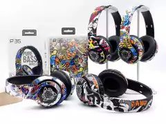 Auriculares Rgb Bluetooth Microfono P35 Inalámbricos - M-GIGANTE