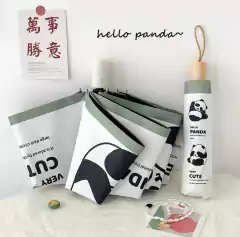 Paragua Diseño Panda 55cmx8gajos Plegable Rst9656 - M-GIGANTE