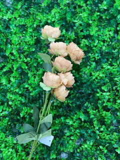 flor Rosa golden decorativa artificial exterior XU cod 916 - comprar online