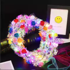 VINCHA FLORES CON LUCES XU - M-GIGANTE