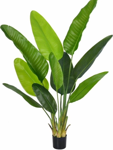 Hojas Bananero Artificial Jardin Exterior Interior Cod 956