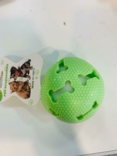 Juguete Pelota De Goma Con Luces Para Mascotas X U - M-GIGANTE