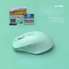 Imagen de Mouse Inalambrico Aoas B-1007 Diseño Colores Xu