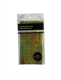 Mantel Rectangular Holografica Descartable 137*183cm X1u - M-GIGANTE