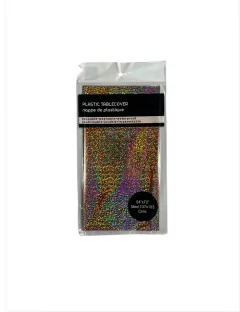 Mantel Rectangular Holografica Descartable 137*183cm X1u en internet