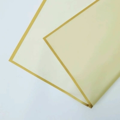 Papel Bopp/coreano Traslucido Con Borde Para Flores X20u 3127 en internet