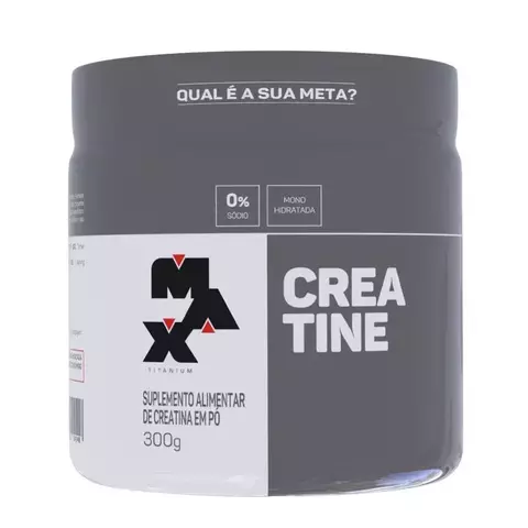 CREATINA MONOHIDRATADA 300G - MAX TITANIUM