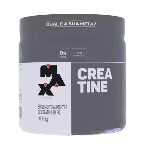CREATINA MONOHIDRATADA 150G - MAX TITANIUM