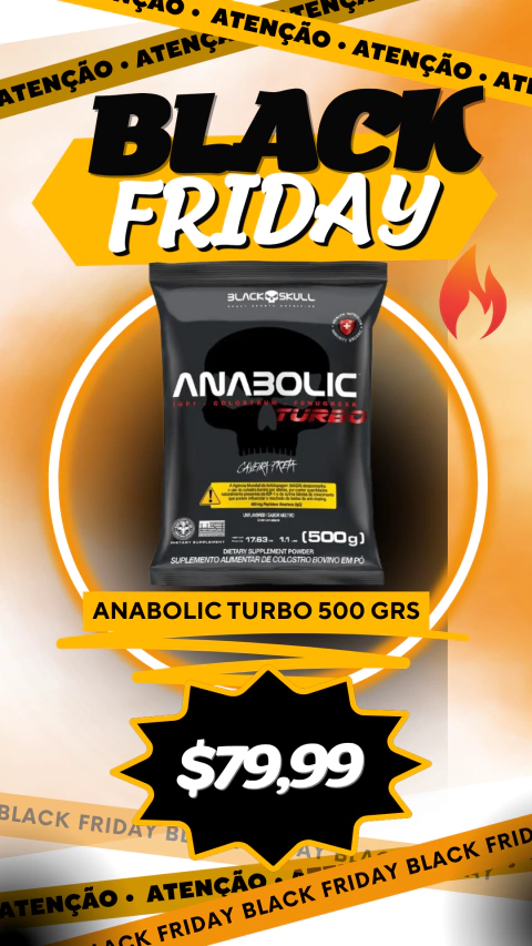 ANABOLIC TURBO COLOSTRO BOVINO - REFIL 500G