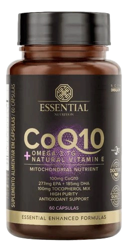 Coenzima Q10 Pura Essential Nutrition 60 Cápsulas - comprar online
