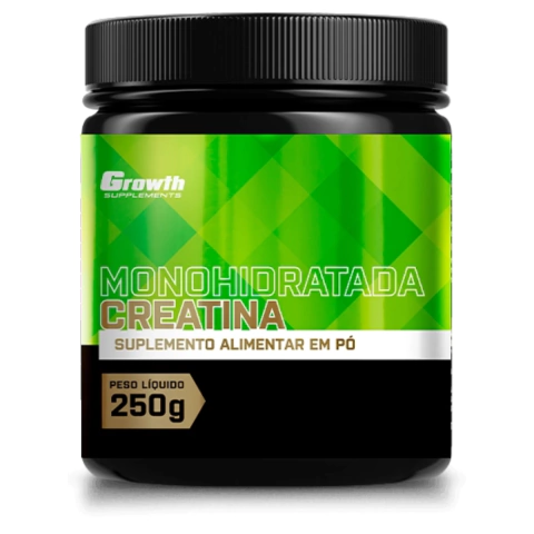CREATINA MONOHIDRATADA 250G - GROWTH