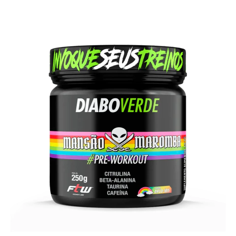 DIABO VERDE MANSÃO MAROMBA 250G - SABORES - FTW ( 50 DOSES )