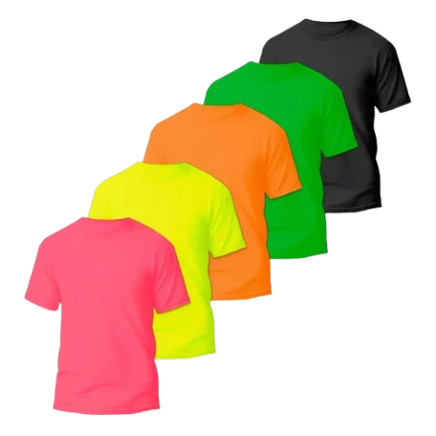Kit 5 Camisetas G Básicas Masculina Dry Fit Lisa Tradicional