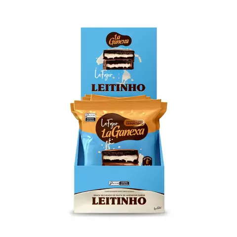 LA FAJOR 45G CX. C/12 - UNIDADE - SABORES - LA GANEXA