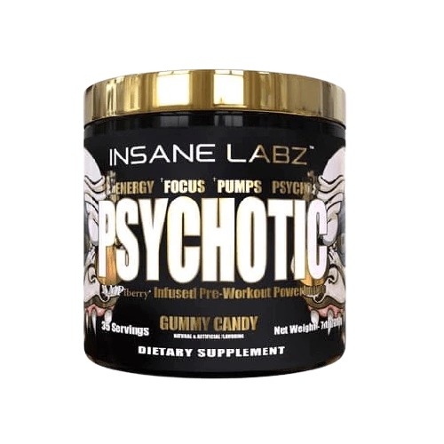 PRÉ TREINO PSYCHOTIC GOLD INSANE LABZ