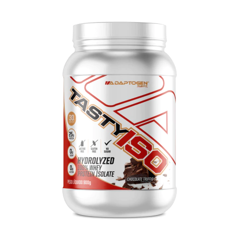 ADAPTOGEN TASTY ISOLADO HIDROLISADO 900G - SABORES - ZERO LACTOSE
