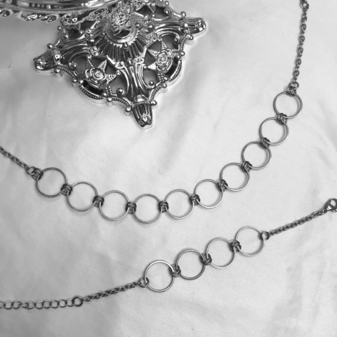 Pulseira hunter + Choker hunter