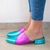 DANIELLE – Turquesa y Fucsia - Daniela Sanchez Shoes