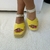 NICKY - Amarillo y Hueso - comprar online