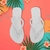 Ojota – Blanco Strass