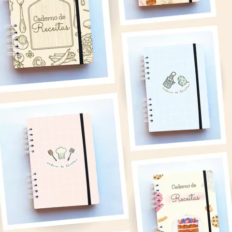 Caderno de Receitas Wire-o