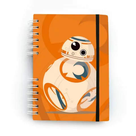 Caderno BB8 Wire-o